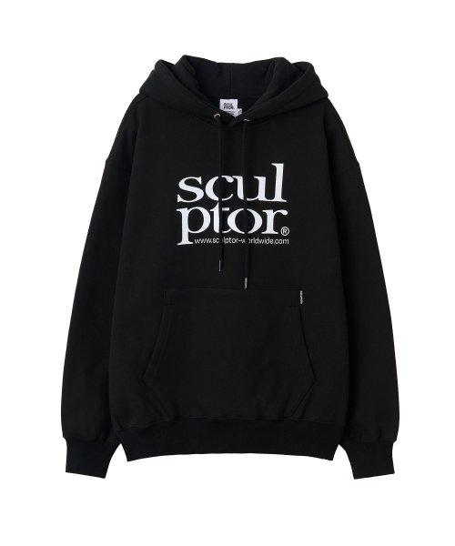 Retro Logo Hoodie Black