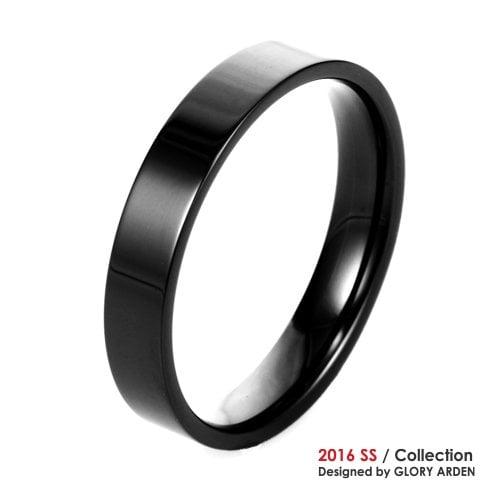 변색/알러지없는 써지컬스틸 블랙 기본링