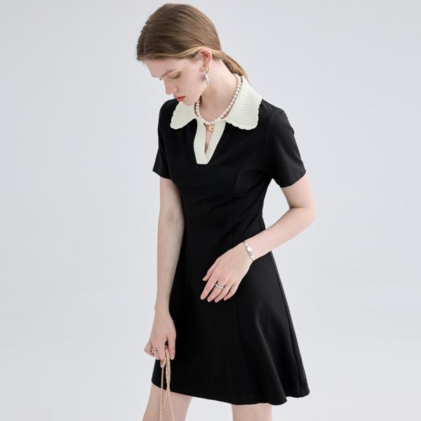 디니지아 VEGA 2컬러 햅번 슬림 하이엔드 원피스 8180