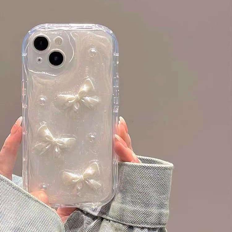 펄진주리본 범퍼케이스