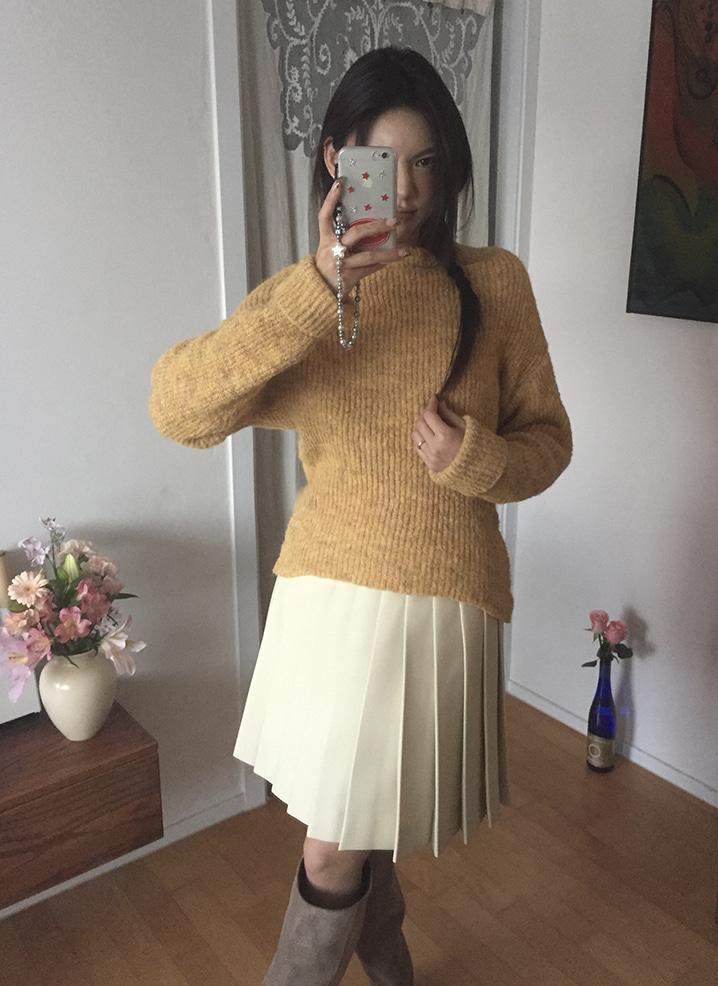 Fortune Cookie Knit. long ver (Yellow)