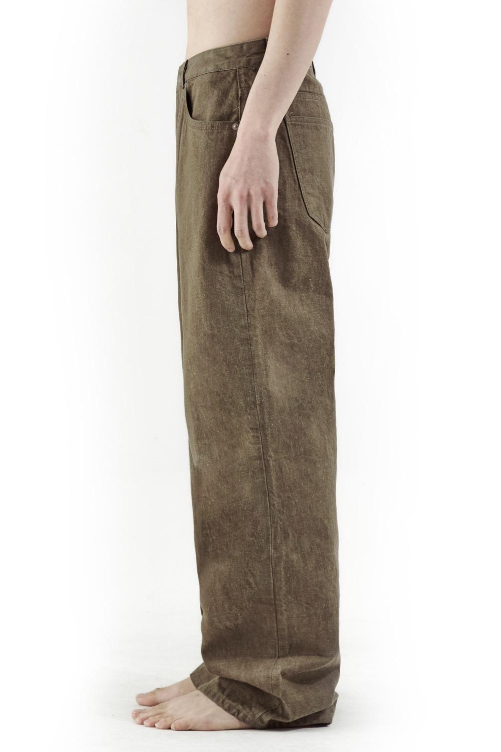 Wide Denim Pants