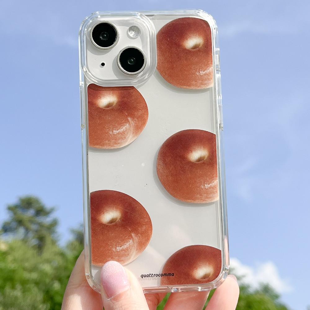 베이글 빵 음식 아이폰 갤럭시 맥세이프 케이스(자체제작)