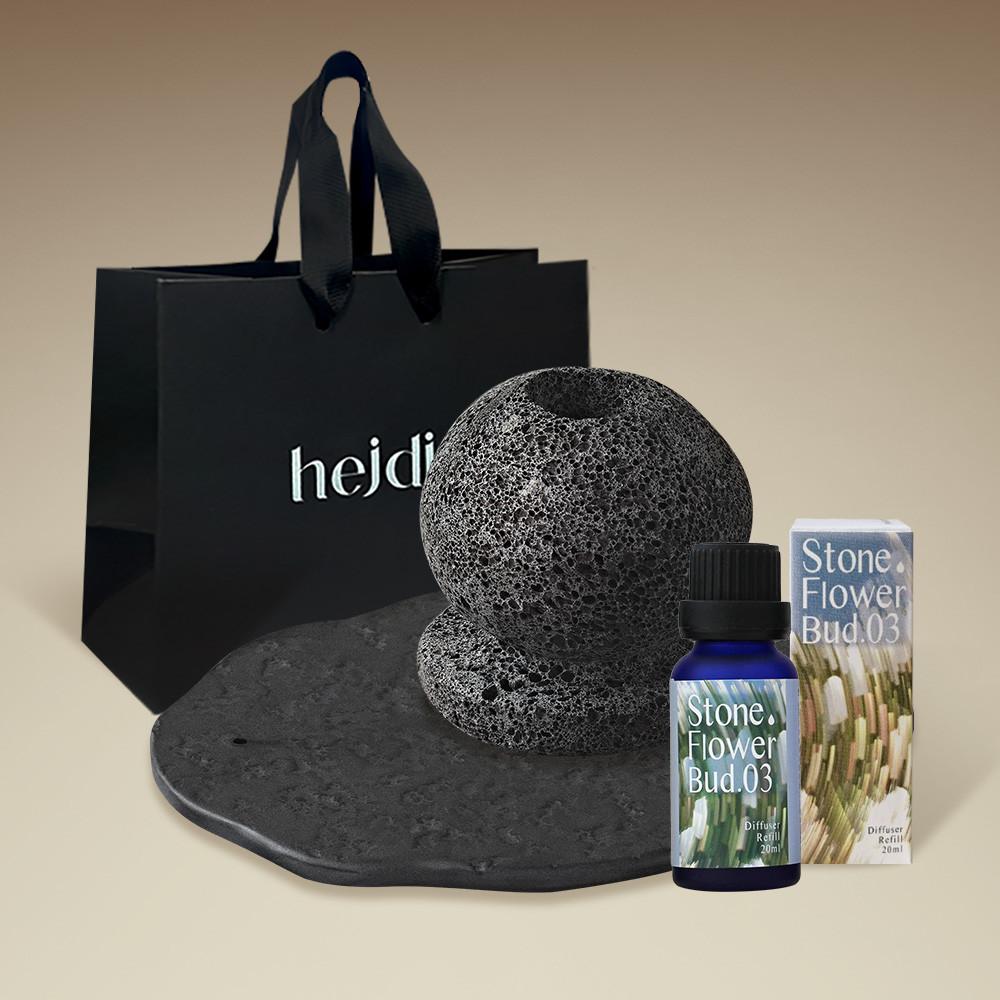 선라이즈 스톤 리드+인센스 홀더+디퓨저 오일 20ml