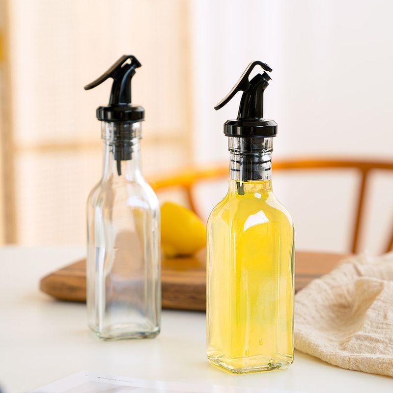 뉴플러스 유리 오일병 참기름 간장 소스통 2P세트