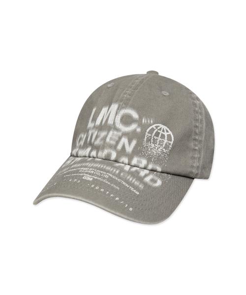 PRINTED 6PANEL CAP gray