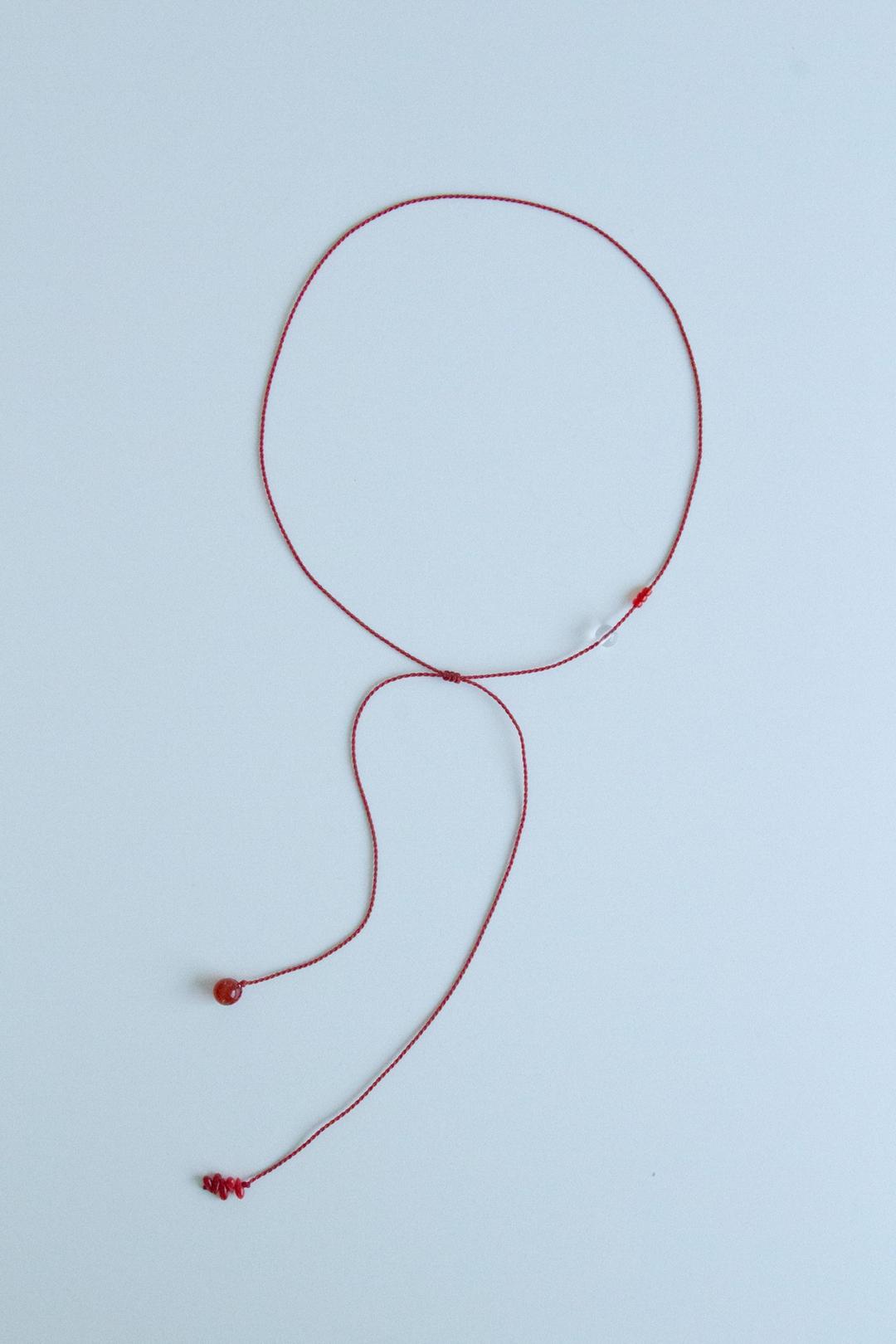 neck weave SLING (RED)