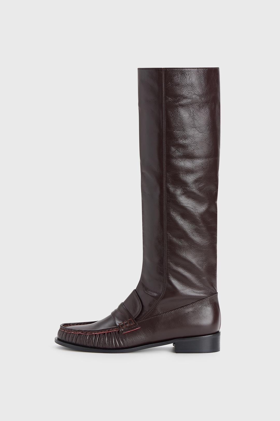 SILENT PENNY BOOTS, (BURGUNDY)