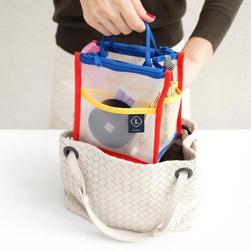 컴팩트 메쉬 듀얼 백인백 Compact Mesh dual bag in bag