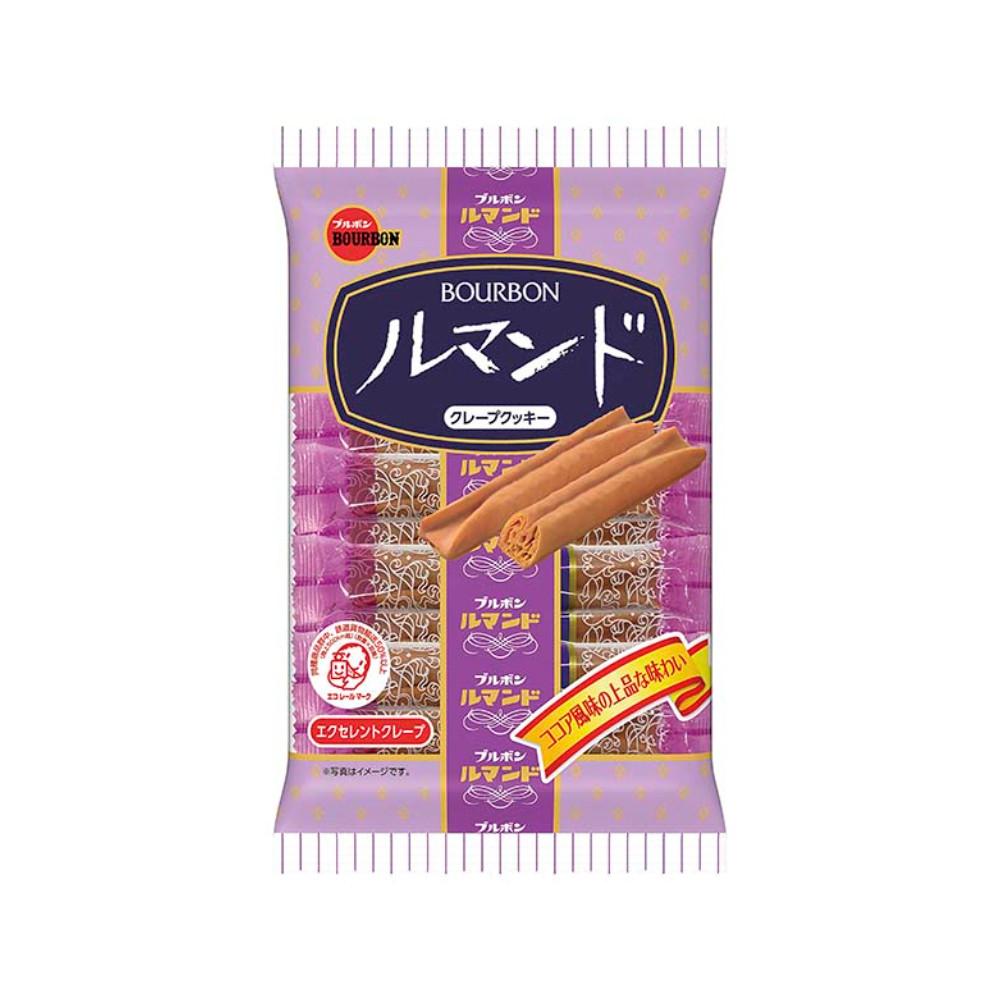 일본 과자 브루봉/부르봉(BOURBON) 4종 루만도 쿠키(12개입) [원산지:일본]