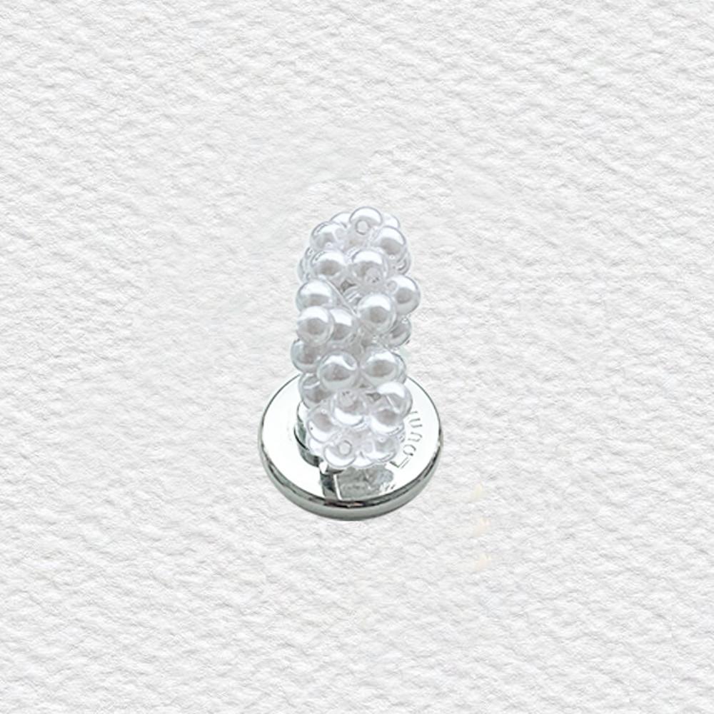Loumoi ring tok _ White pearl