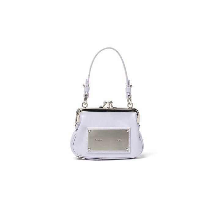 FRAME MINI WALLET BAG IN LILAC