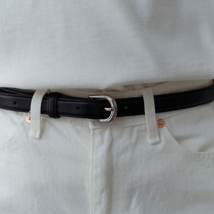 Basic leather belt