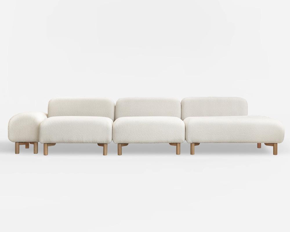 라인 모듈 소파 (부클)