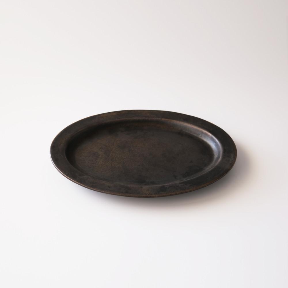 Ancient Pottery Oval Plate Brass 에이션트 포터리 오발 플레이트 브래스