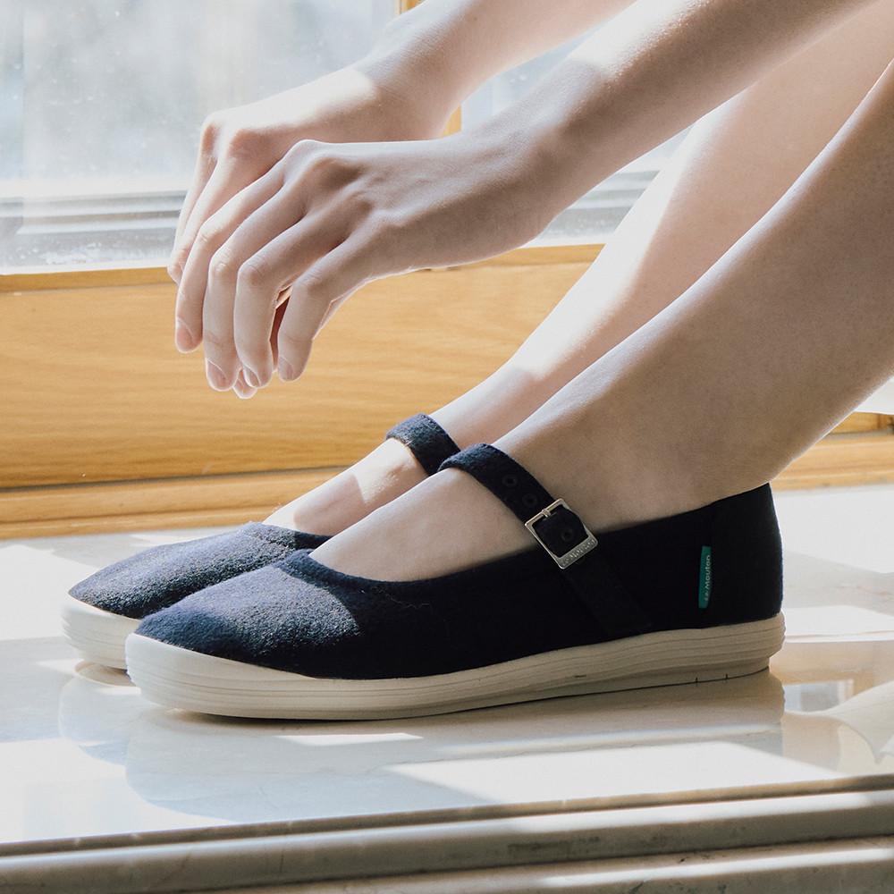 [예약 판매] 르무통 스위트 발편한 울 플랫 메리제인 슈즈