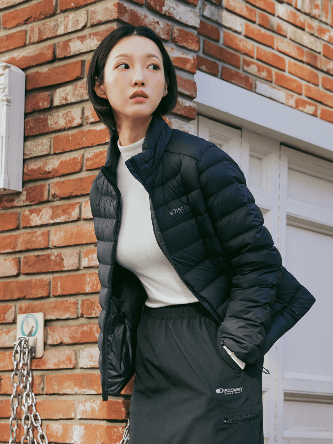 여성 올버트 구스다운 경량패딩