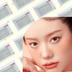 엘스몰 인조속눈썹 A형 V형 언더부분가닥속눈썹 연장아이래쉬