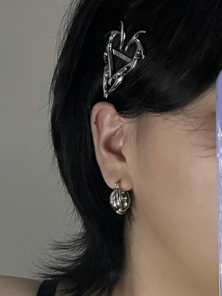 써클 하이틴 하트 헤어핀 실핀