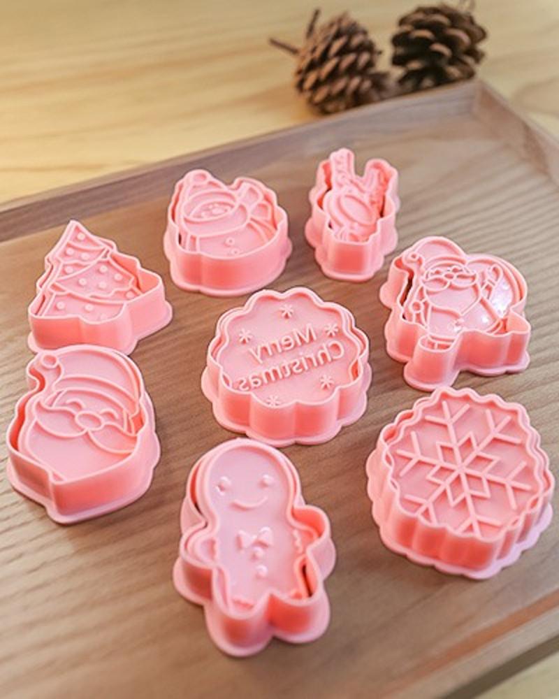 크리스마스 쿠키커터 8종 세트