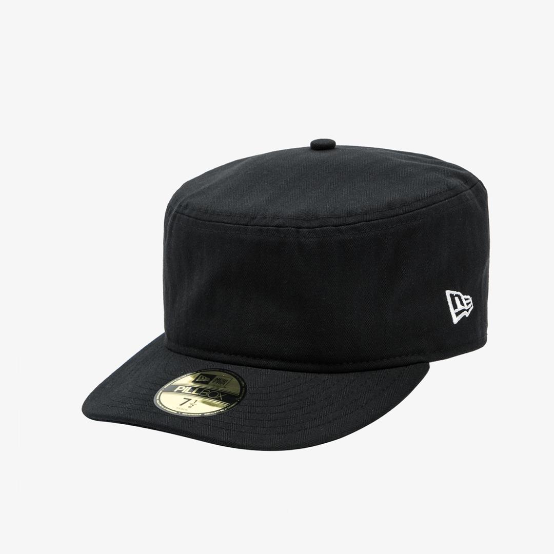 헤리티지 시리즈 필박스 피티드캡 블랙