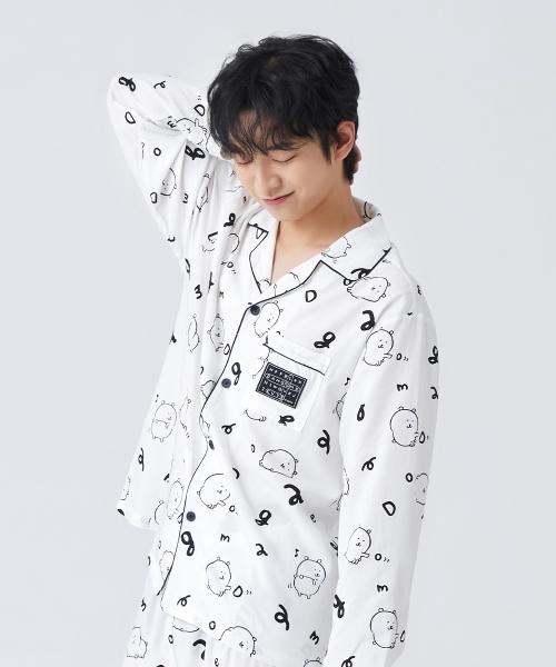 [담곰이] 입으면 더 귀엽담곰 긴팔 잠옷(WHITE)_SPPPE23U04