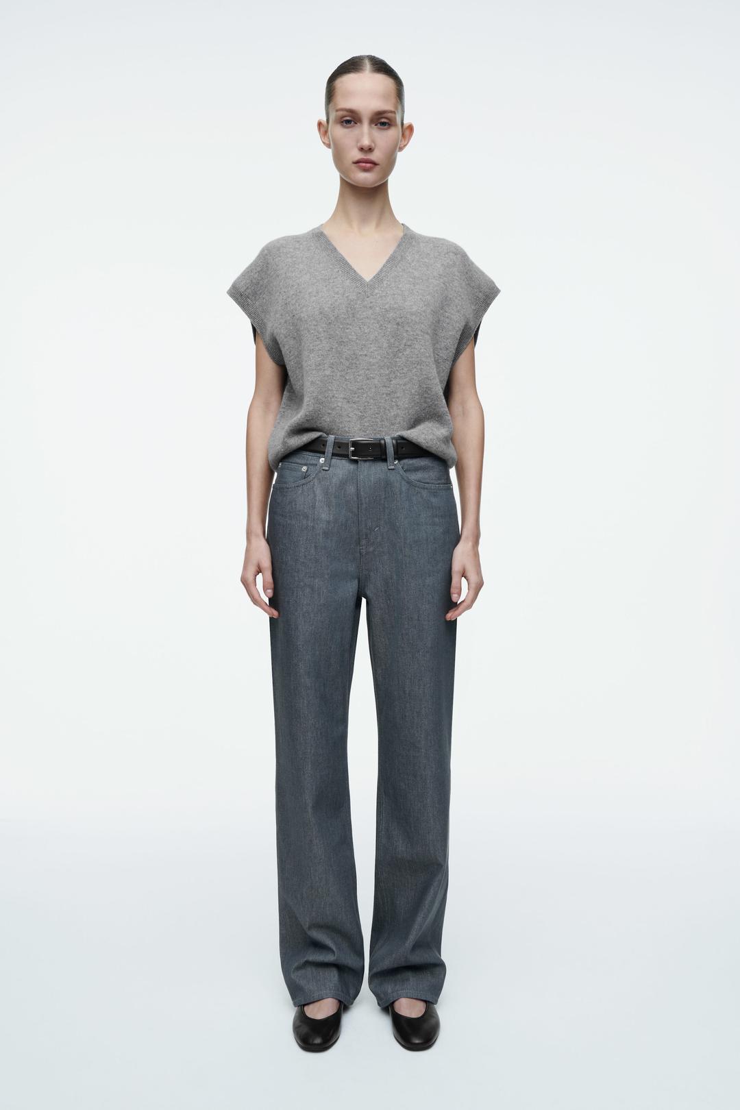 JEAN DROIT COLUMN - GRIS BRUT | COS