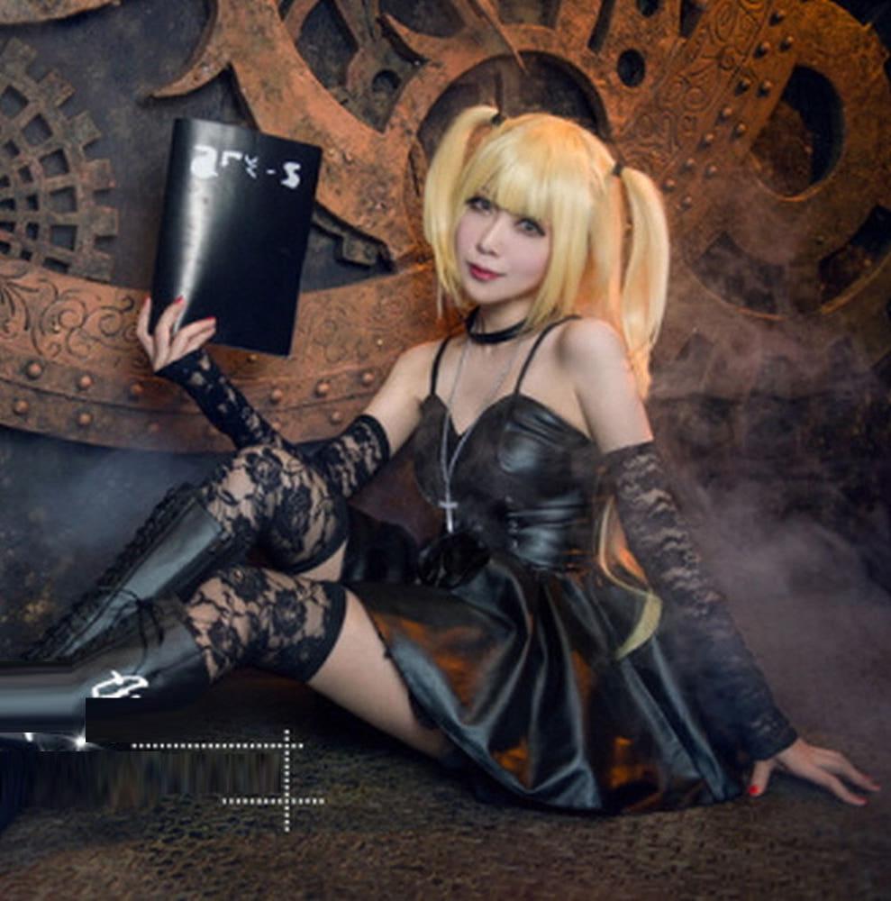 데스노트 아마네 미사 코스프레 의상 풀 세트 할로윈