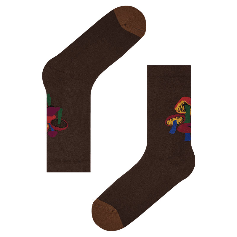KBP X SOCKSTAZ Wild Mushroom Socks  와일드 머쉬룸 양말