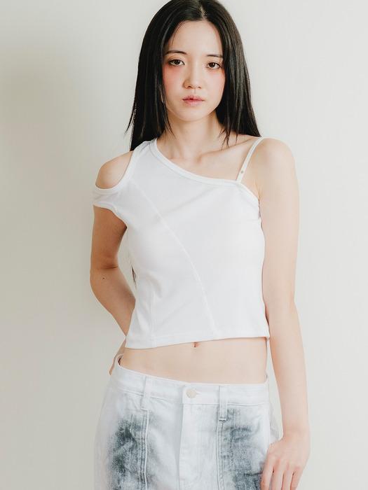 라인 슬리브리스 [white]