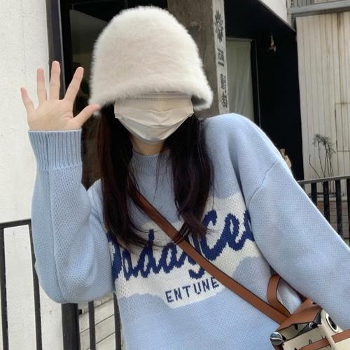 🚀당일발송🚀 저렴x 얼굴소멸 고급 원사 앙고라 니트 벙거지 버킷햇 모자 비니