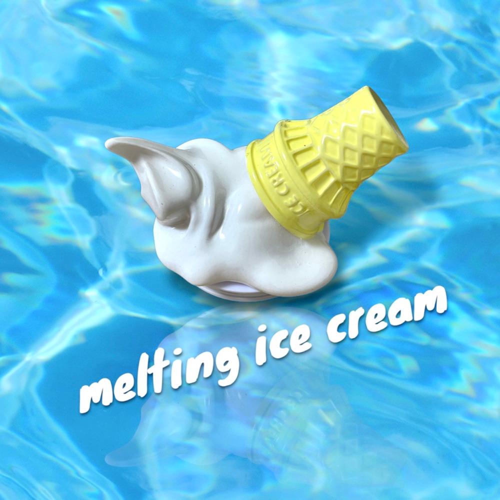 우지몹 | 멜팅 아이스크림 그립톡 귀여운 핸드폰 거치대 특이한 독특한 유니크한 스마트톡