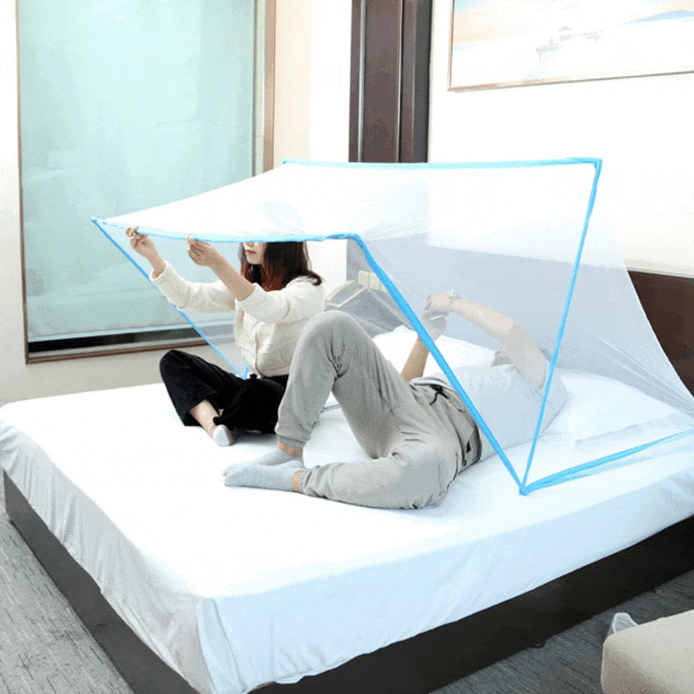 원터치 접이식 모기장