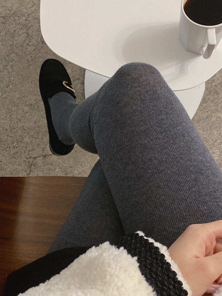 골지 코튼 tights