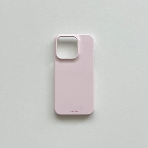 [hard] glossy plain case