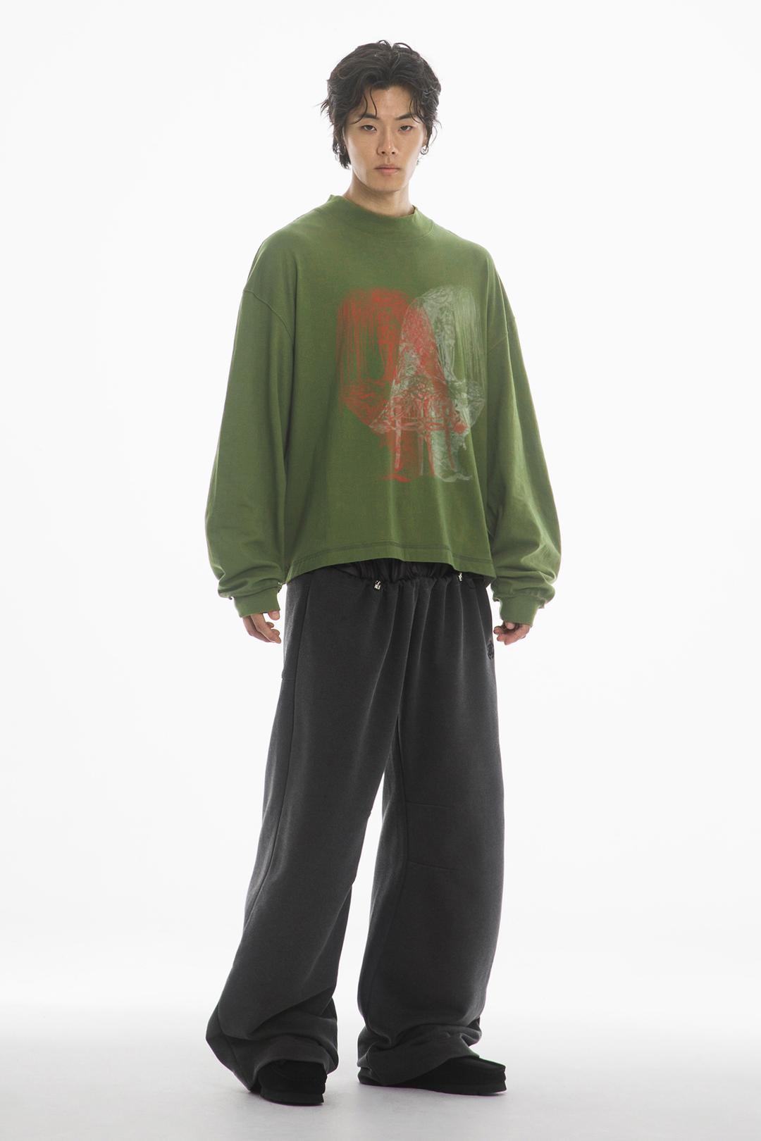COMBUSTION MOCKNECK LONG SLEEVE - KHAKI