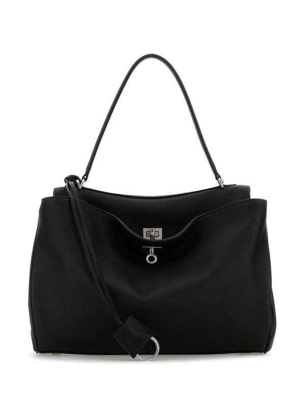 발렌시아가 블랙 토트백