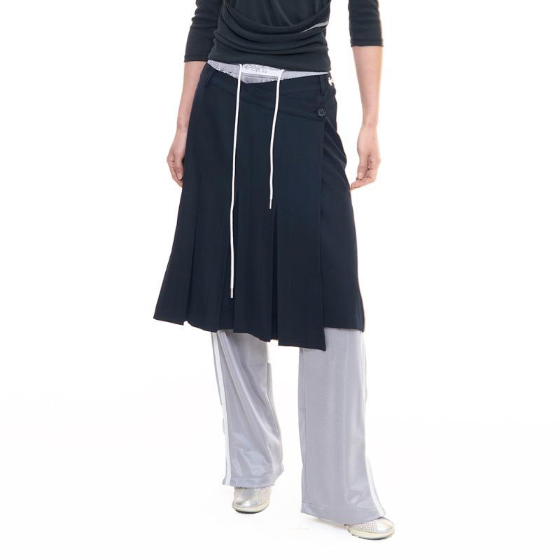 DEPP SKIRT PANTS (NAVY+GREY)