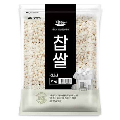 더담은 국산 찹쌀, 2kg, 1개 - 쌀/잡곡류 | 쿠팡