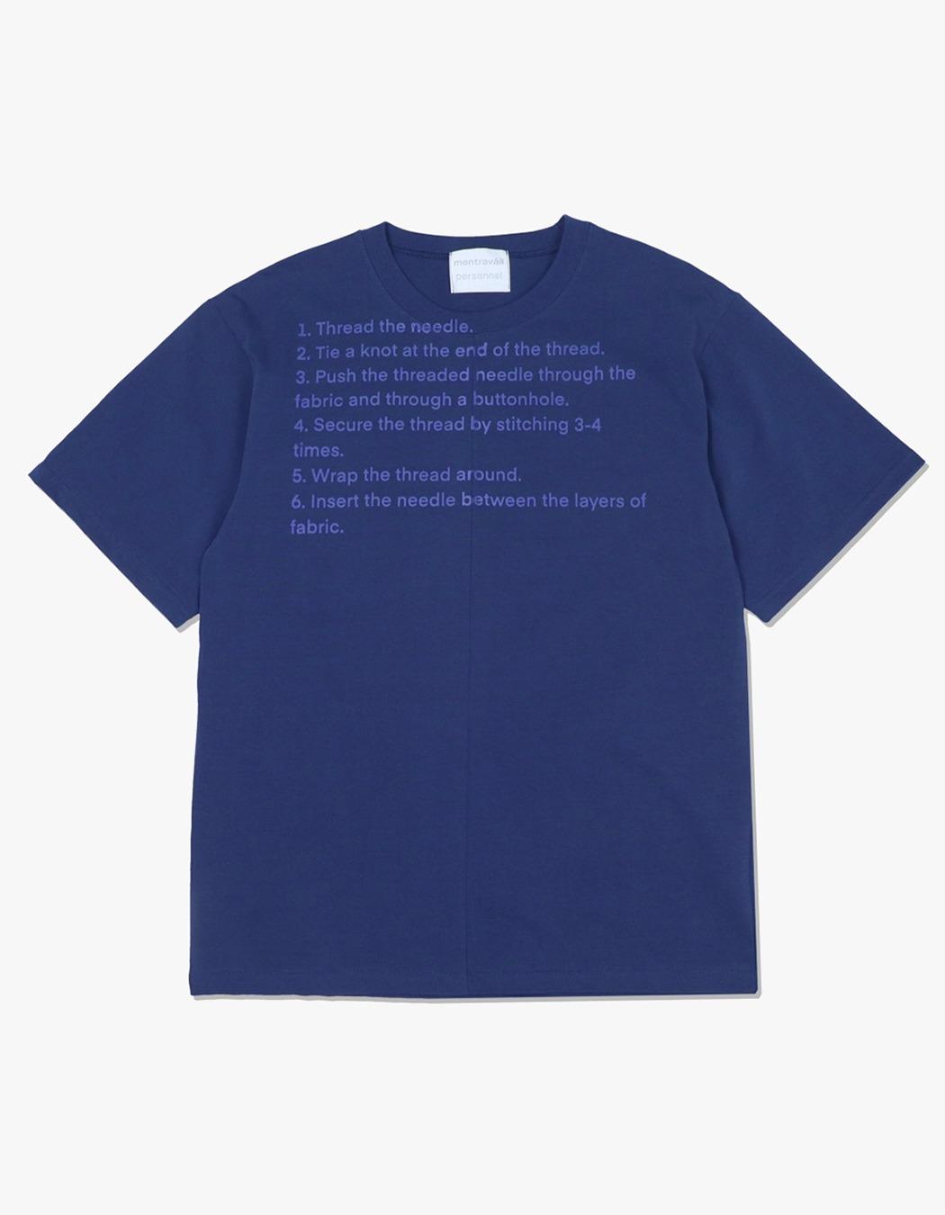 how to sew a button t-shirts - Ocean