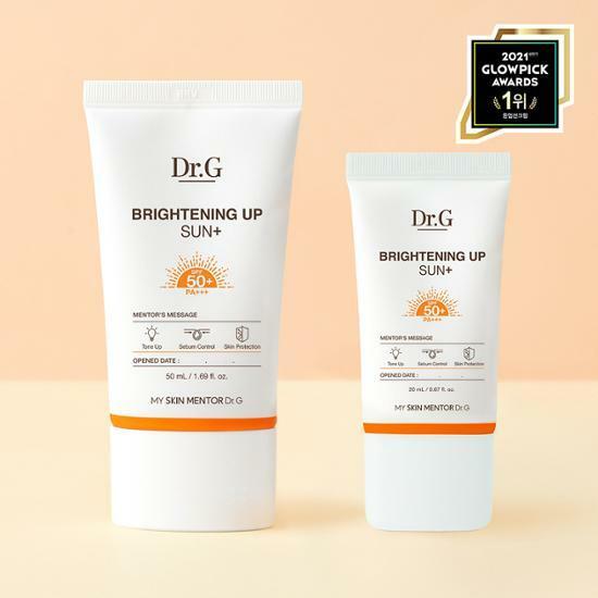 [베스트/보송톤업] 닥터지 브라이트닝 업 선 플러스 기획(50ml+20ml)