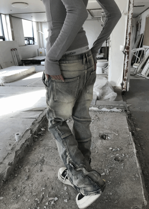 GRIND ZIP CARGO PT(BLUE)