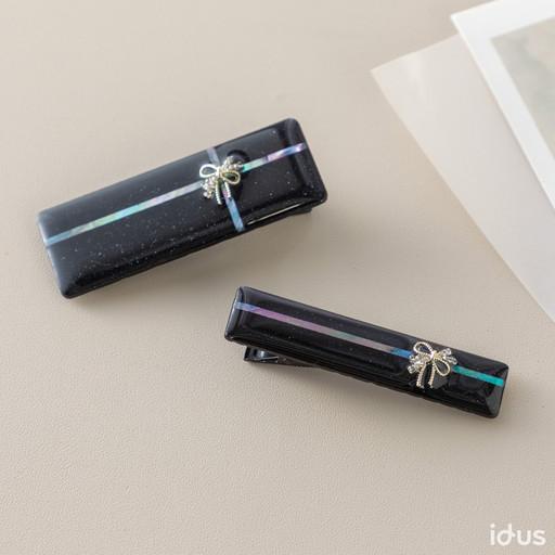 [나전칠기] 천연 자개 헤어 집게핀 외국인선물 추천