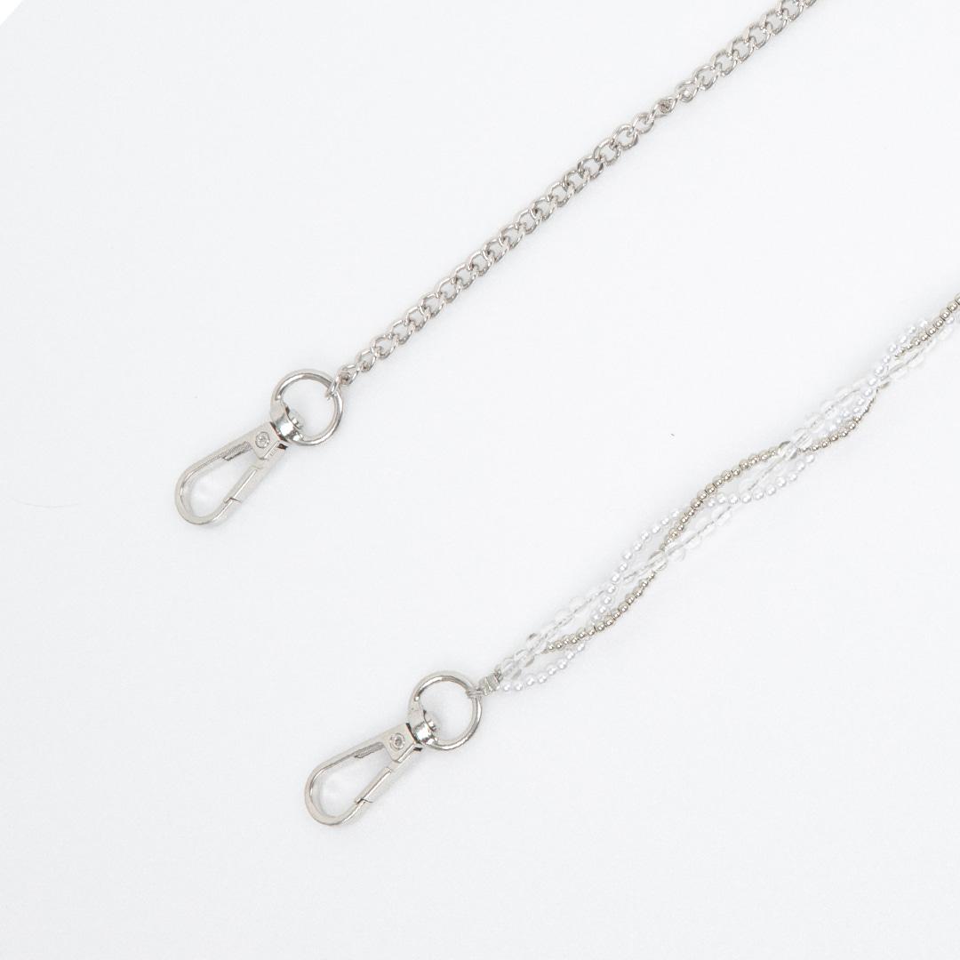 TWISTED BEADS COROSS BODY STRAP