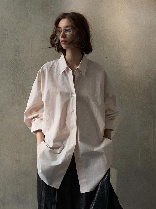 Pima 파스텔 루즈핏 셔츠