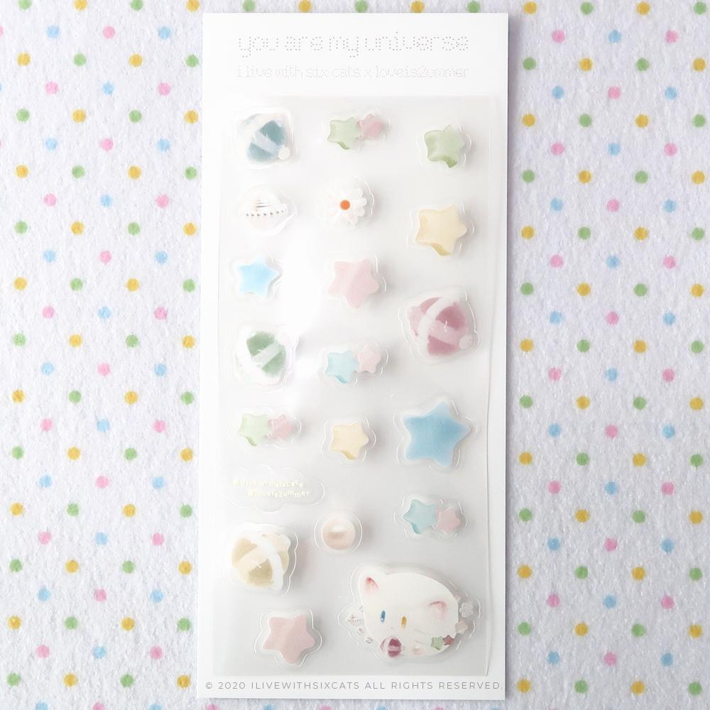 ⁞ 스티커 ⁞ you are my universe