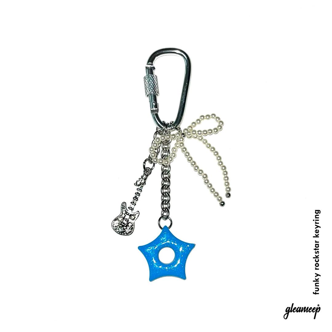 funky rockstar keyring