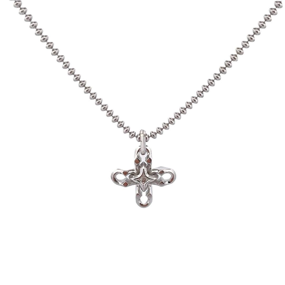 SLN.22fd Dolphin point necklace