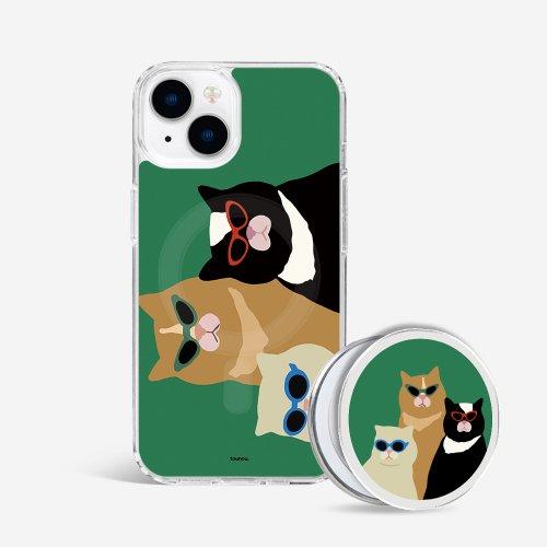 홈브루아이디어클럽 작가, I see you_cat 맥세이프 세트