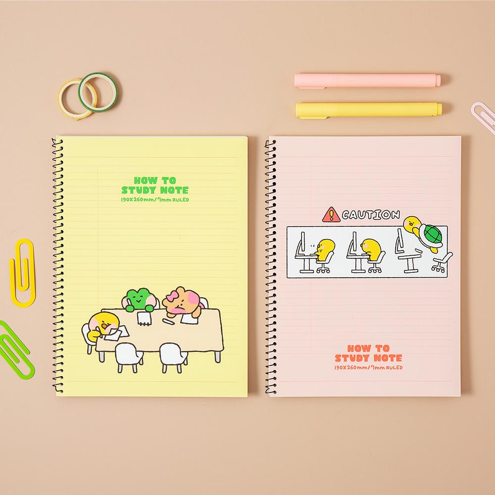 라인프렌즈 하우투스터디노트